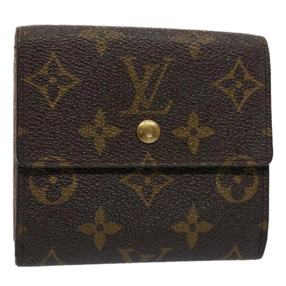 LOUIS VUITTON Monogram Portefeuille Elise Wallet M61654 LV Auth 52089 - Picture 1 of 12